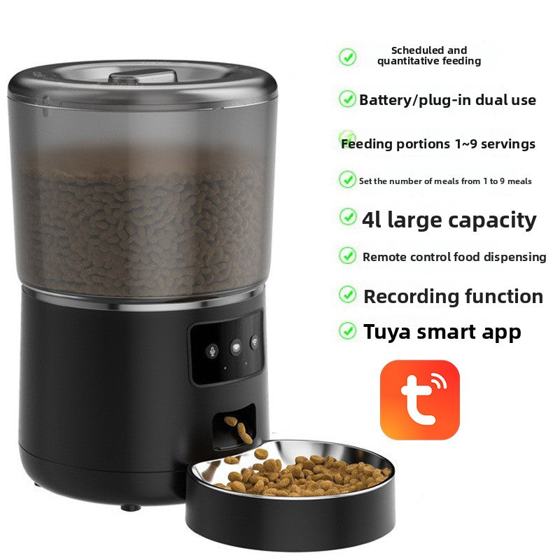 Automatic Pet Feeder with WiFi App Control