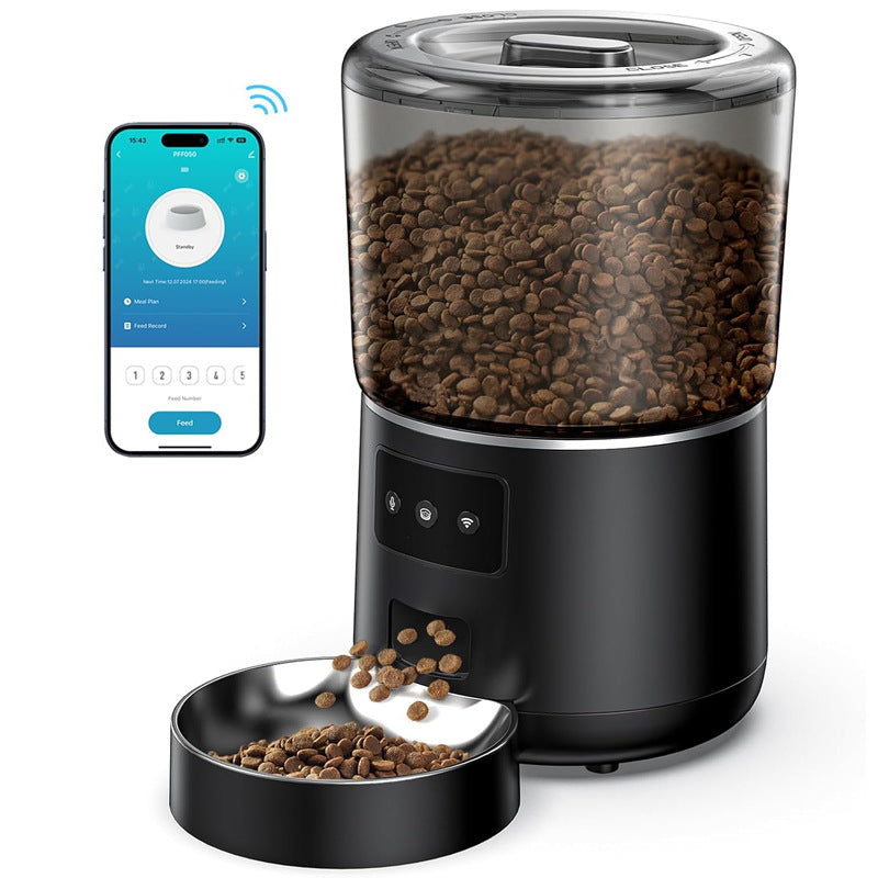 Automatic Pet Feeder with WiFi App Control