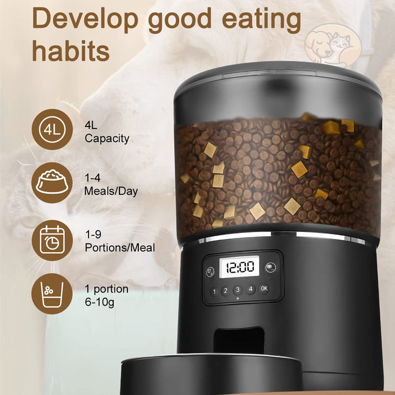 Automatic Pet Feeder with WiFi App Control