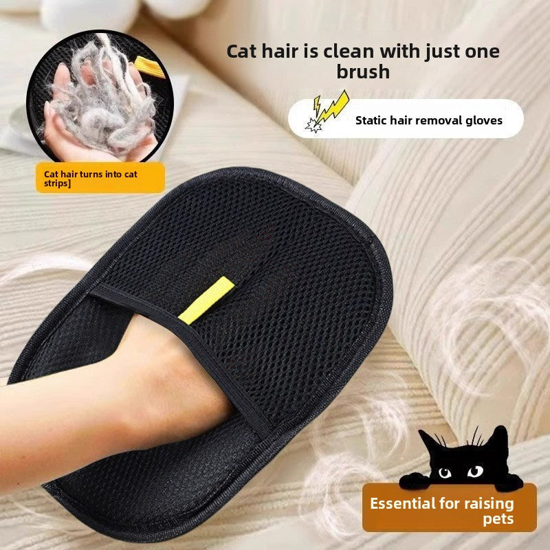 Electrostatic Pet Hair Removal Glove