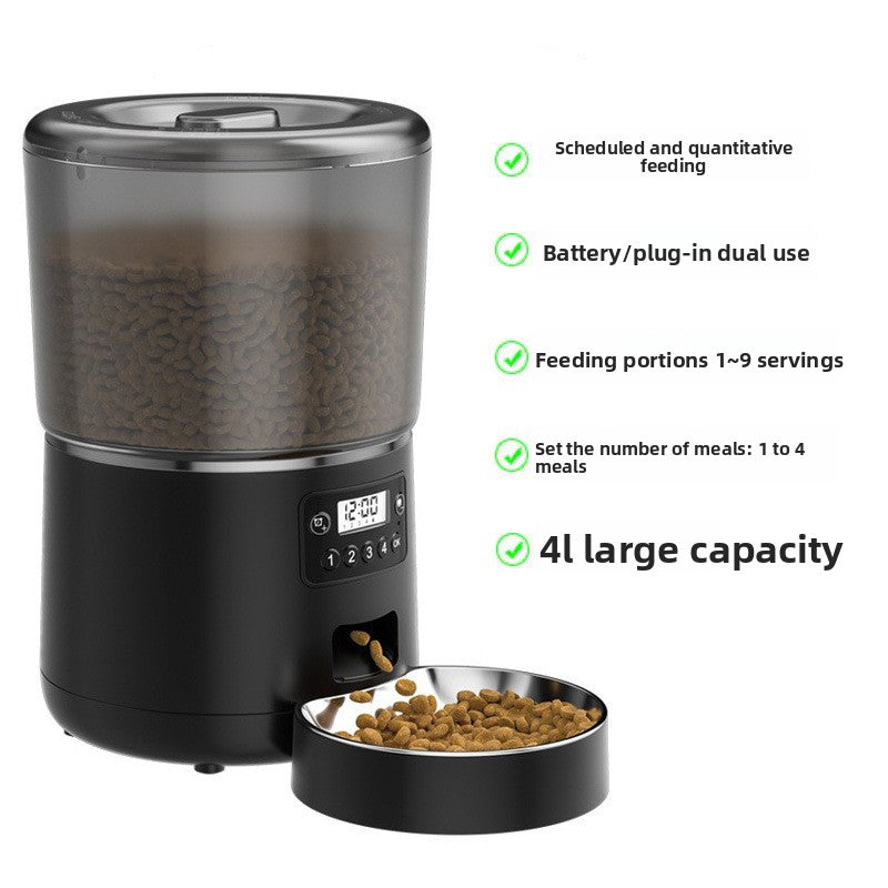 Automatic Pet Feeder with WiFi App Control